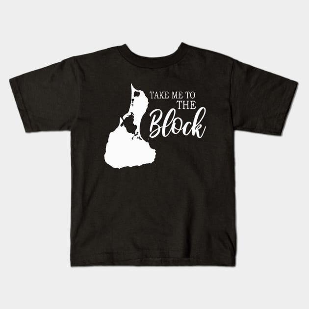 Block Island Gifts Kids T-Shirt by 3QuartersToday